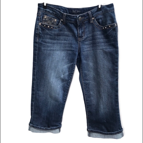 Earl Capris with nice bling Sz 5 - Picture 2 of 6